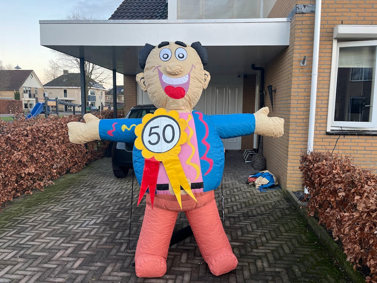 Opblaasbare Abraham Feestpop